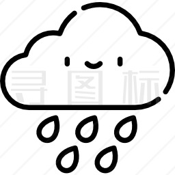 雨图标