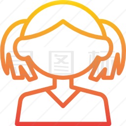 女孩图标