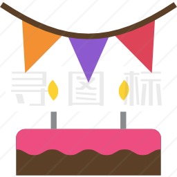 生日蛋糕图标