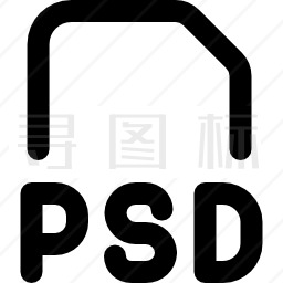 PSD图标