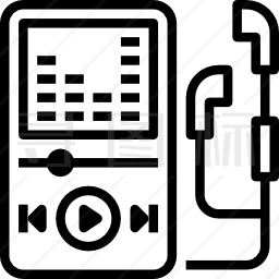 MP3播放器图标