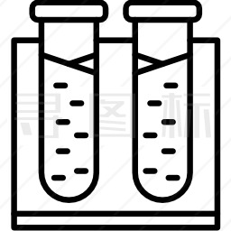 试管图标