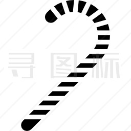 糖果手杖图标