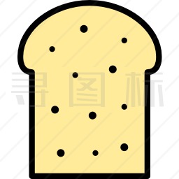 切片面包图标