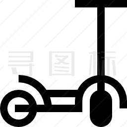 电动滑板车图标