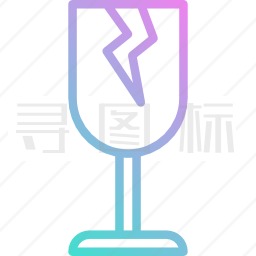 易碎标志图标