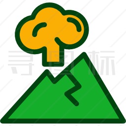 火山图标