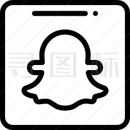 Snapchat图标