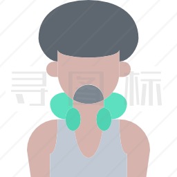 黑人图标