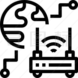 WiFi路由器图标