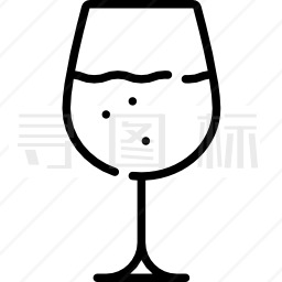 葡萄酒杯图标