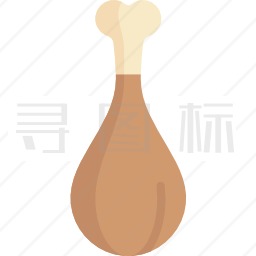 鸡腿图标