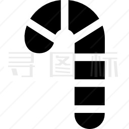 糖果手杖图标