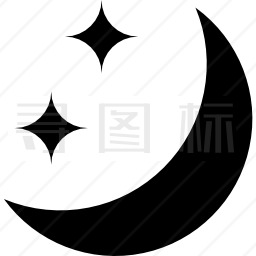 夜晚图标