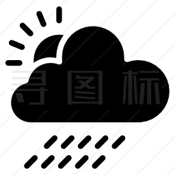 下雨图标