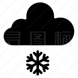 下雪图标