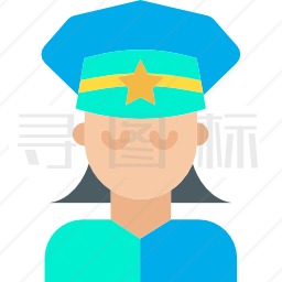 女警察图标