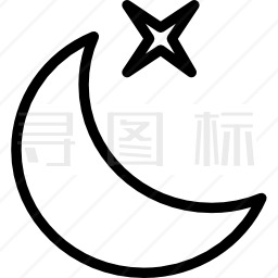 夜晚图标