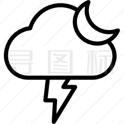 暴风雨图标