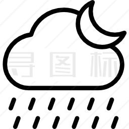 雨图标