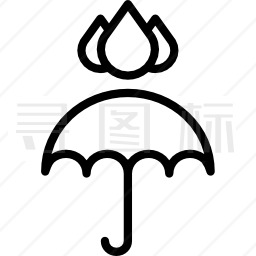 雨图标