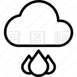 雨图标