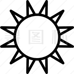 太阳图标