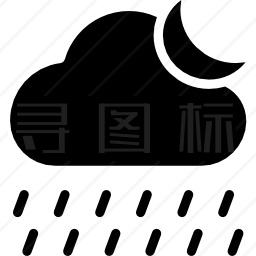 雨图标