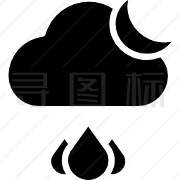 雨图标