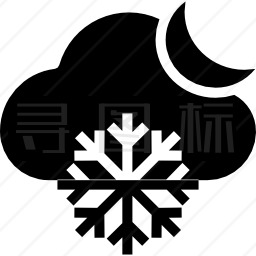 降雪图标