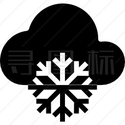 降雪图标