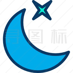 夜晚图标