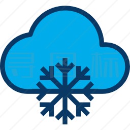 降雪图标