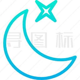 夜晚图标