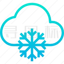 降雪图标