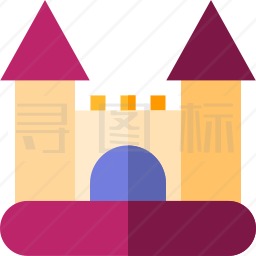 充气城堡图标