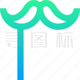 小胡子图标