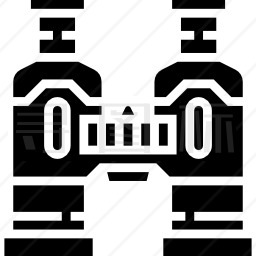 双筒望远镜图标