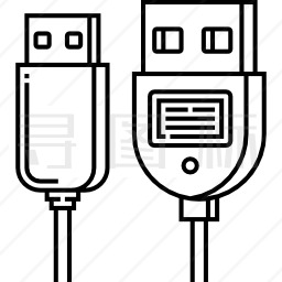 USB电缆图标