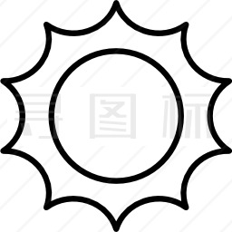 太阳图标