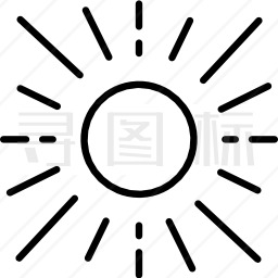 太阳图标