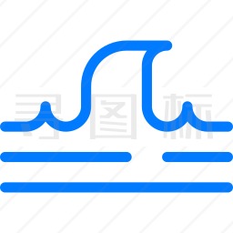 波浪图标