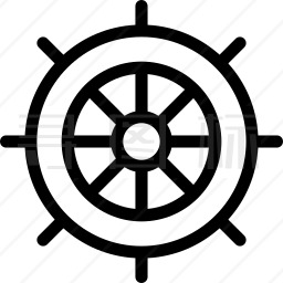 船舵图标