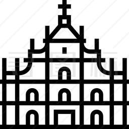 澳门圣保罗大教堂图标