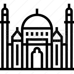 蓝色清真寺图标