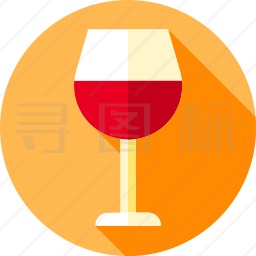 葡萄酒杯图标