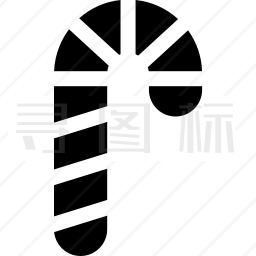 糖果手杖图标