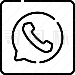 WhatsApp徽标图标