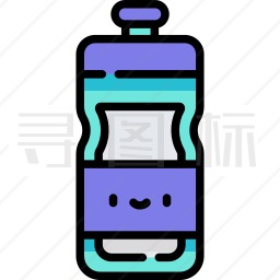 一瓶水图标