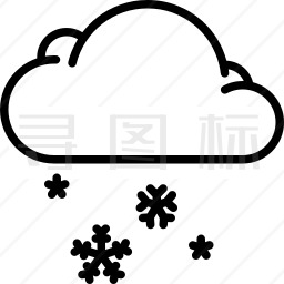 下雪图标